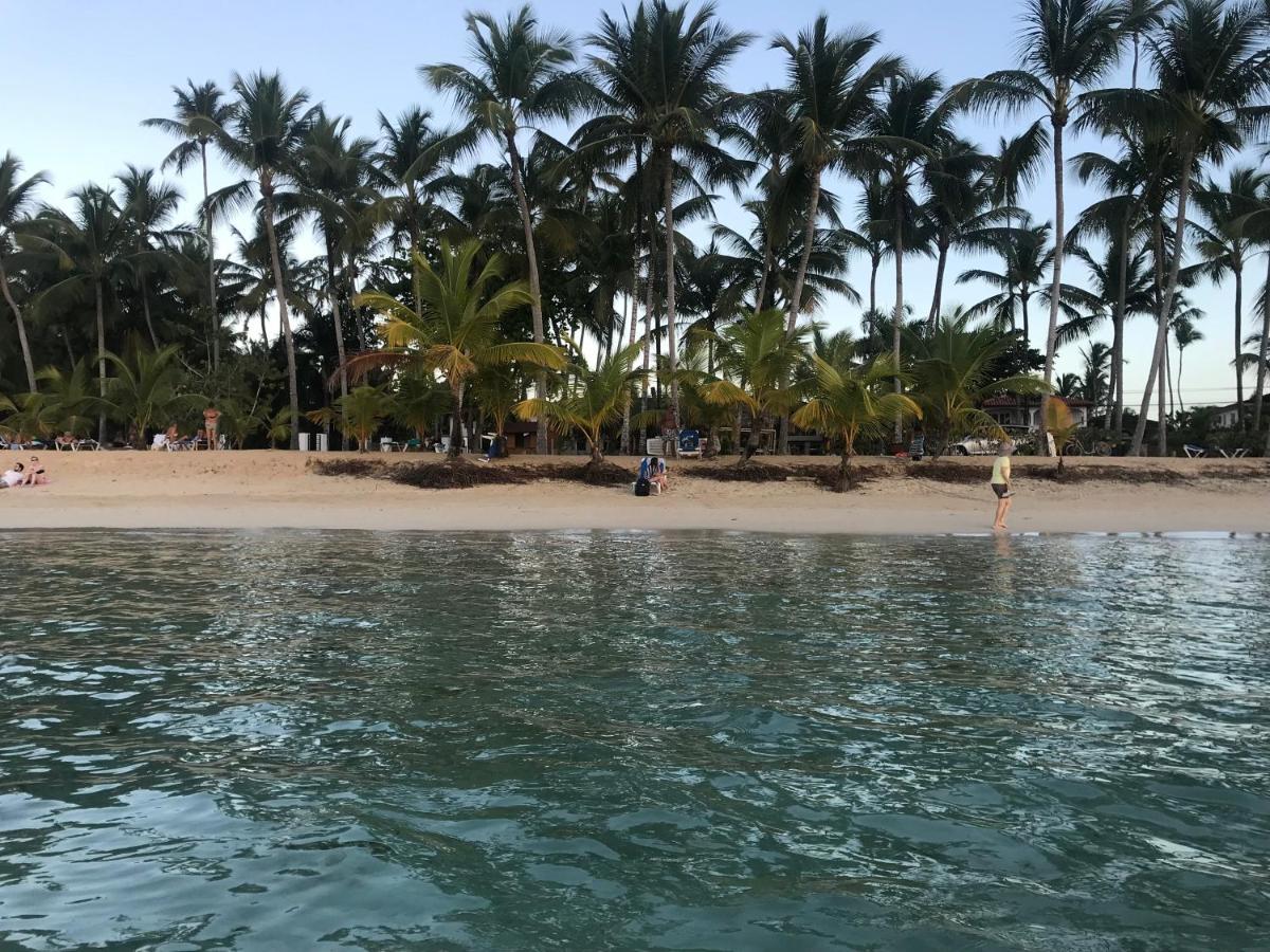 Cozy Oceanfront Villa With Direct Beach Access Las Terrenas Zewnętrze zdjęcie